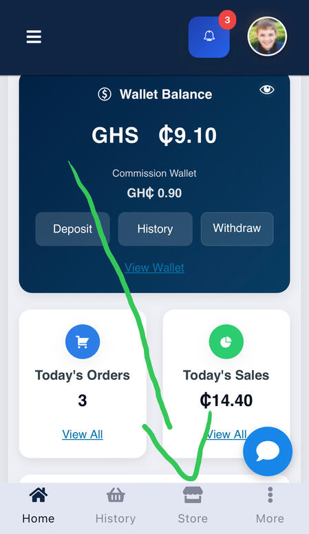 Get access to your own store for your customers